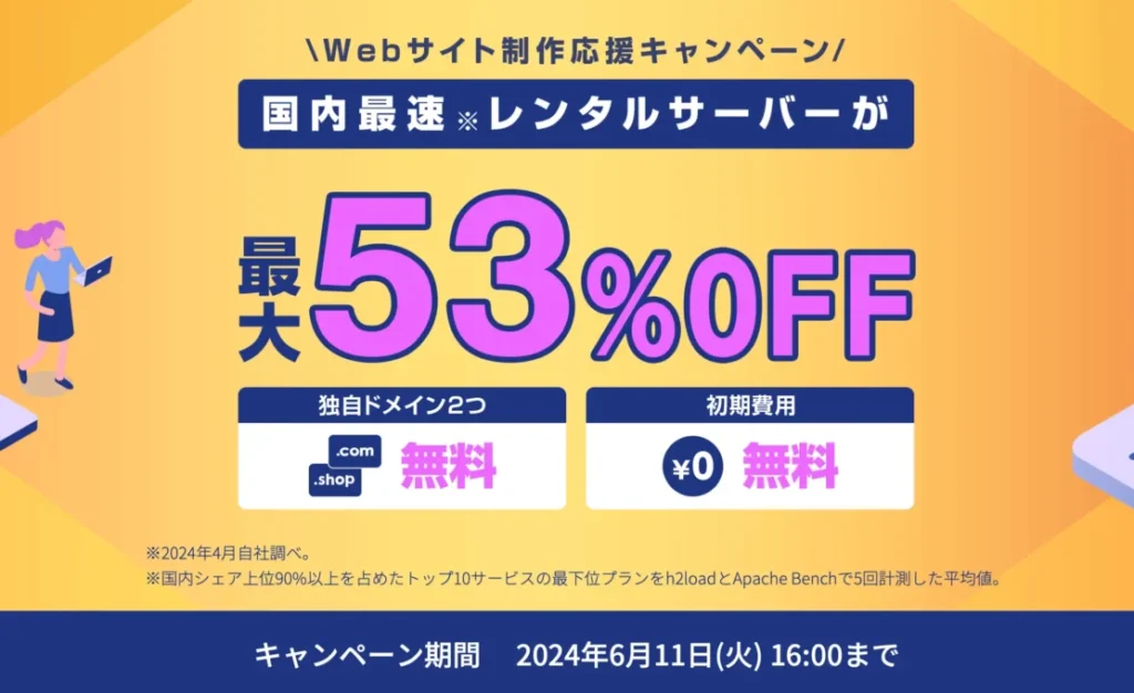 ConoHa WINGキャンペーン情報